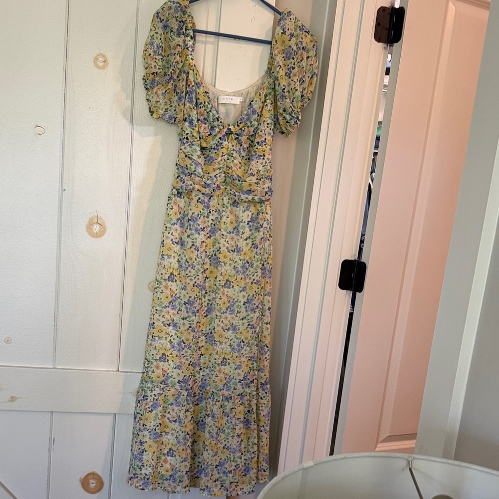 ASTR Irma Dress Floral Maxi Dress